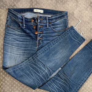 Madewell 9” High Riser Skinny Jeans